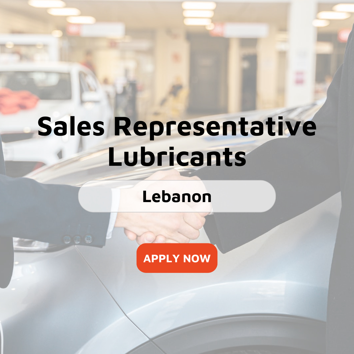 Sales Representative - Lubricants