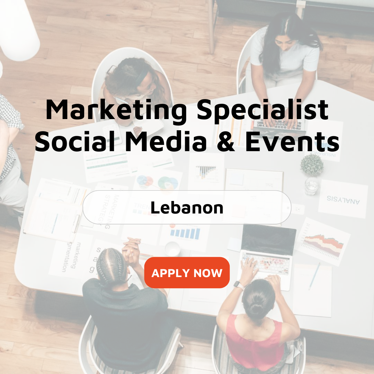Marketing Specialist-Social Media & Events