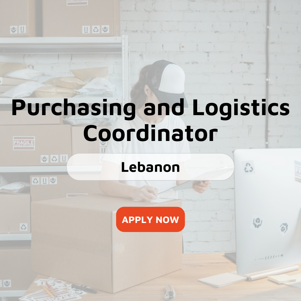 Purchasing and Logistics Coordinator