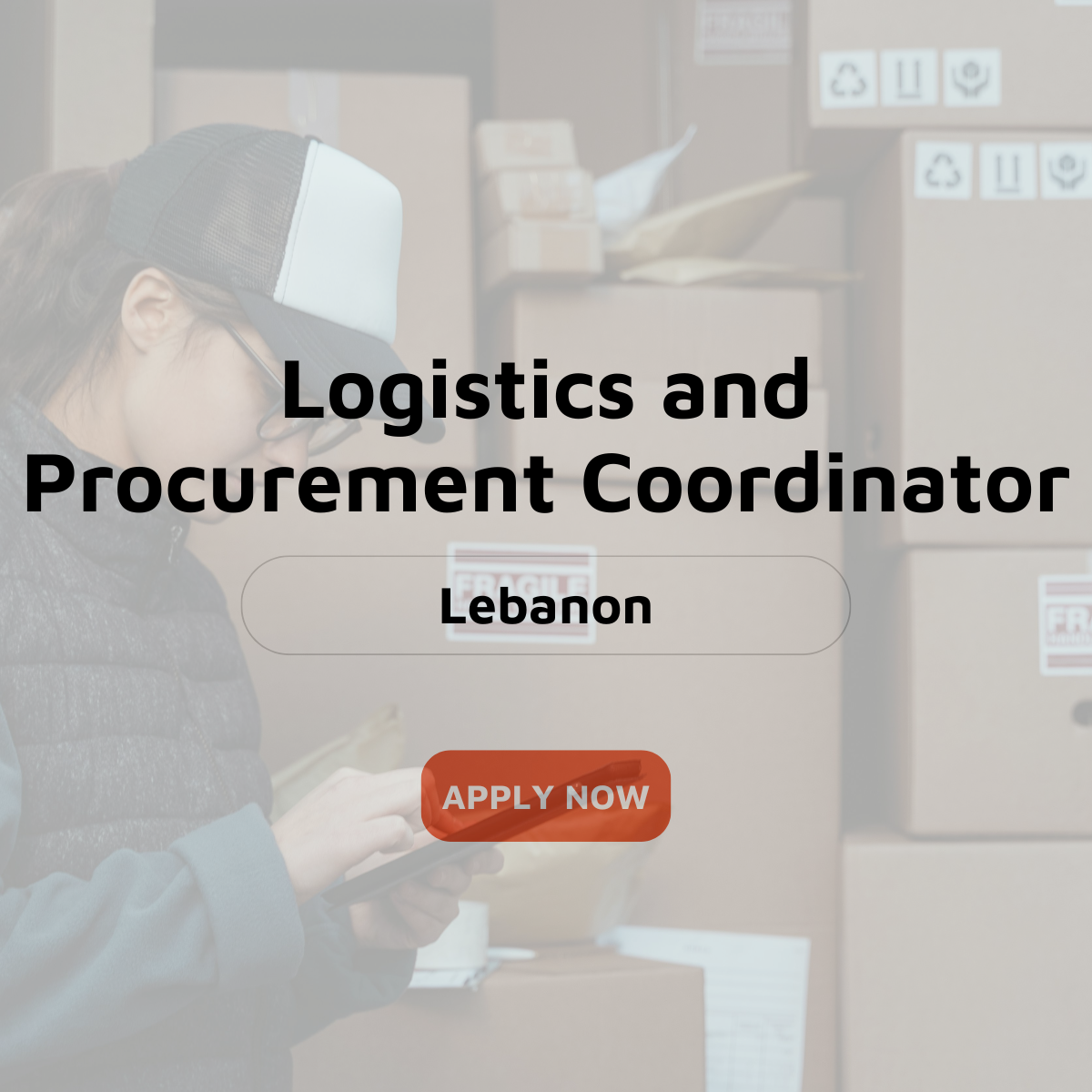 Logistics and Procurement Coordinator