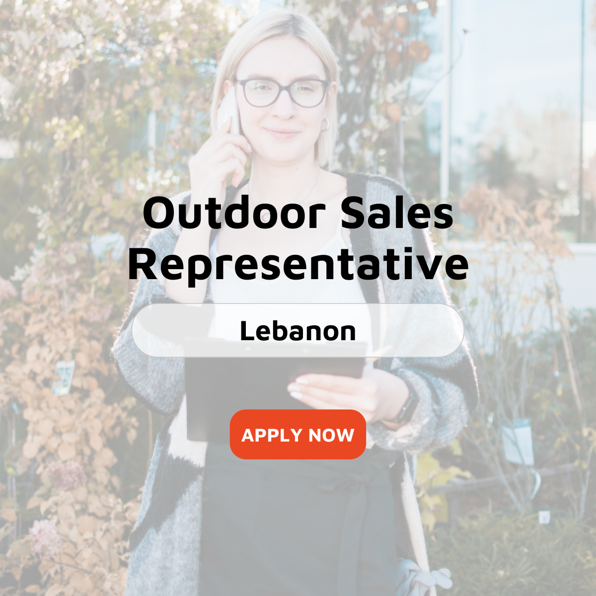 Outdoor Sales Representative