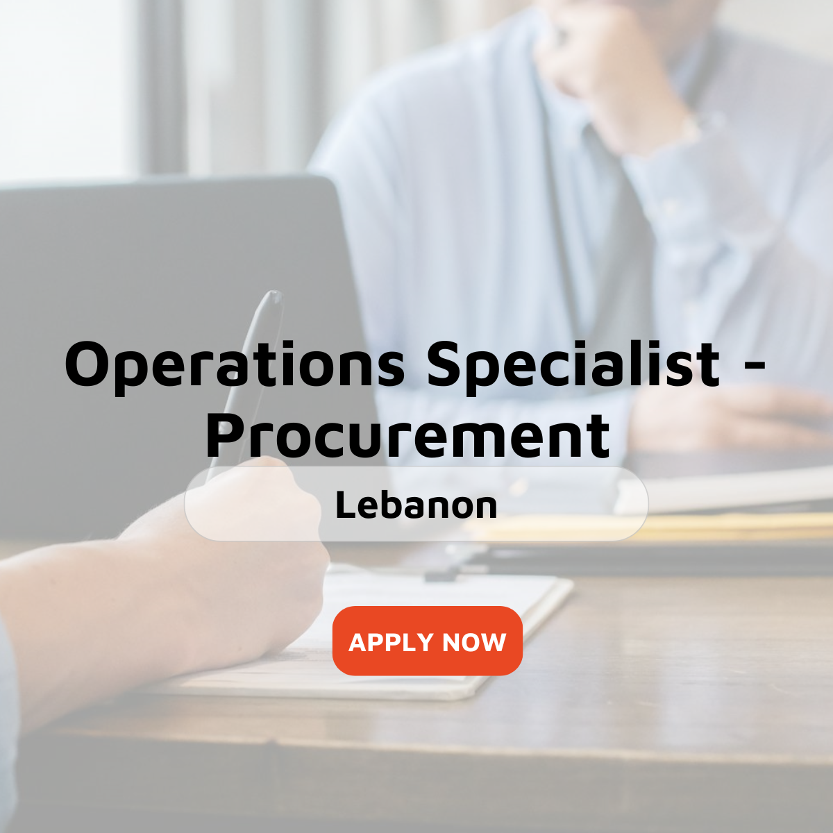 Operations Specialist - Procurement