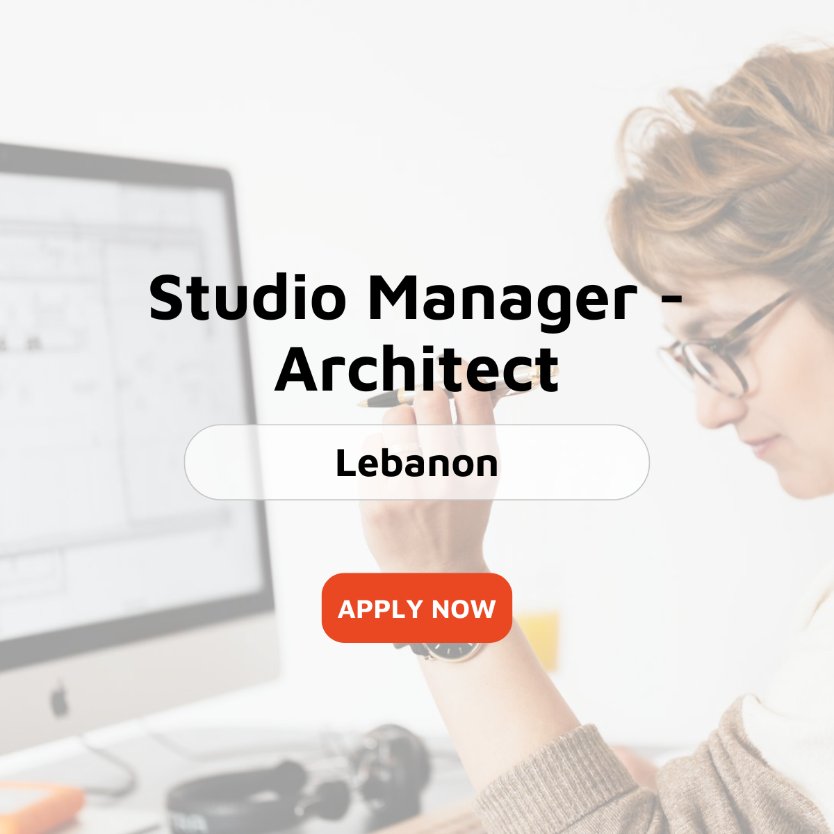 Studio Manager - Architect