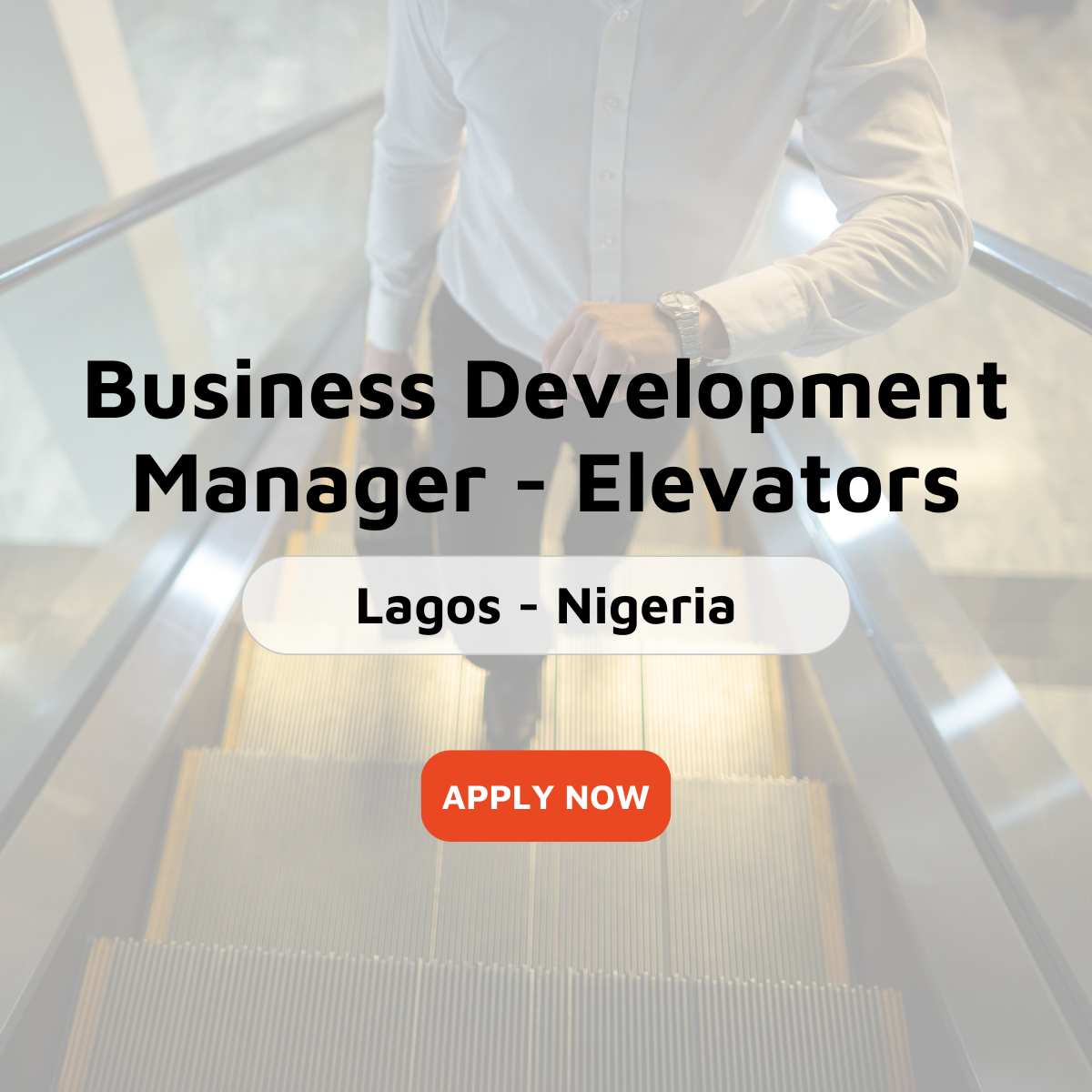 Business Development Manager - Elevators