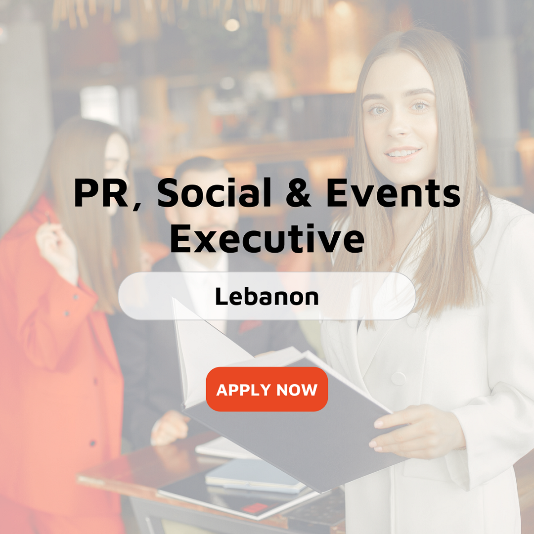 PR, Social & Events Executive