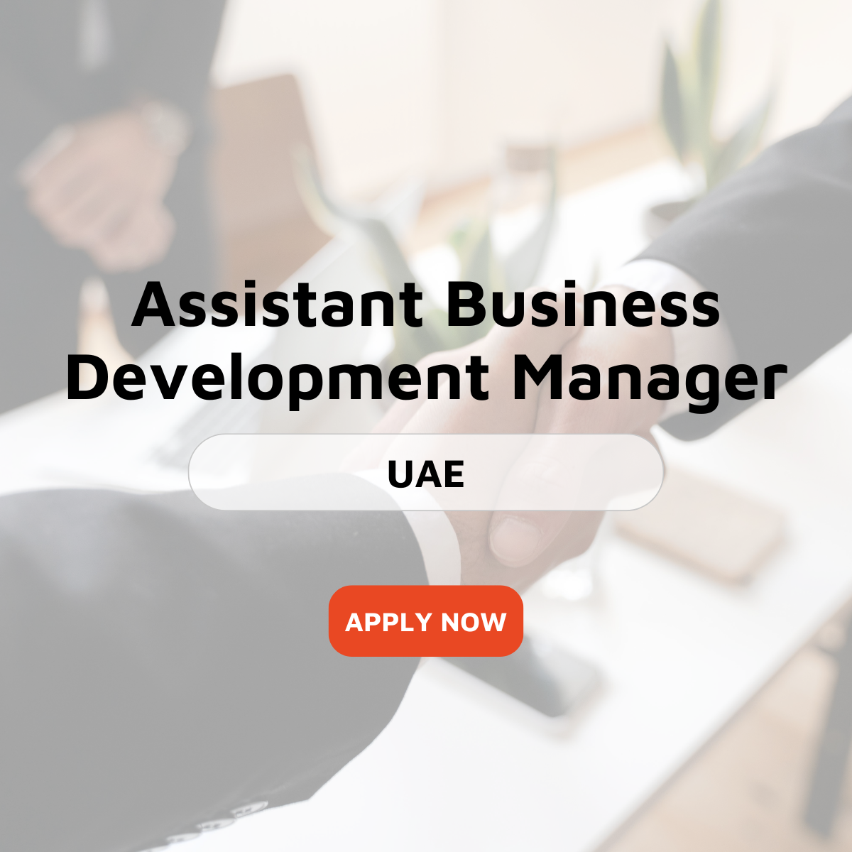 Assistant Business Development Manager-UAE